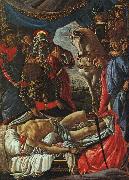 The Discovery of the Body of Holofernes Botticelli